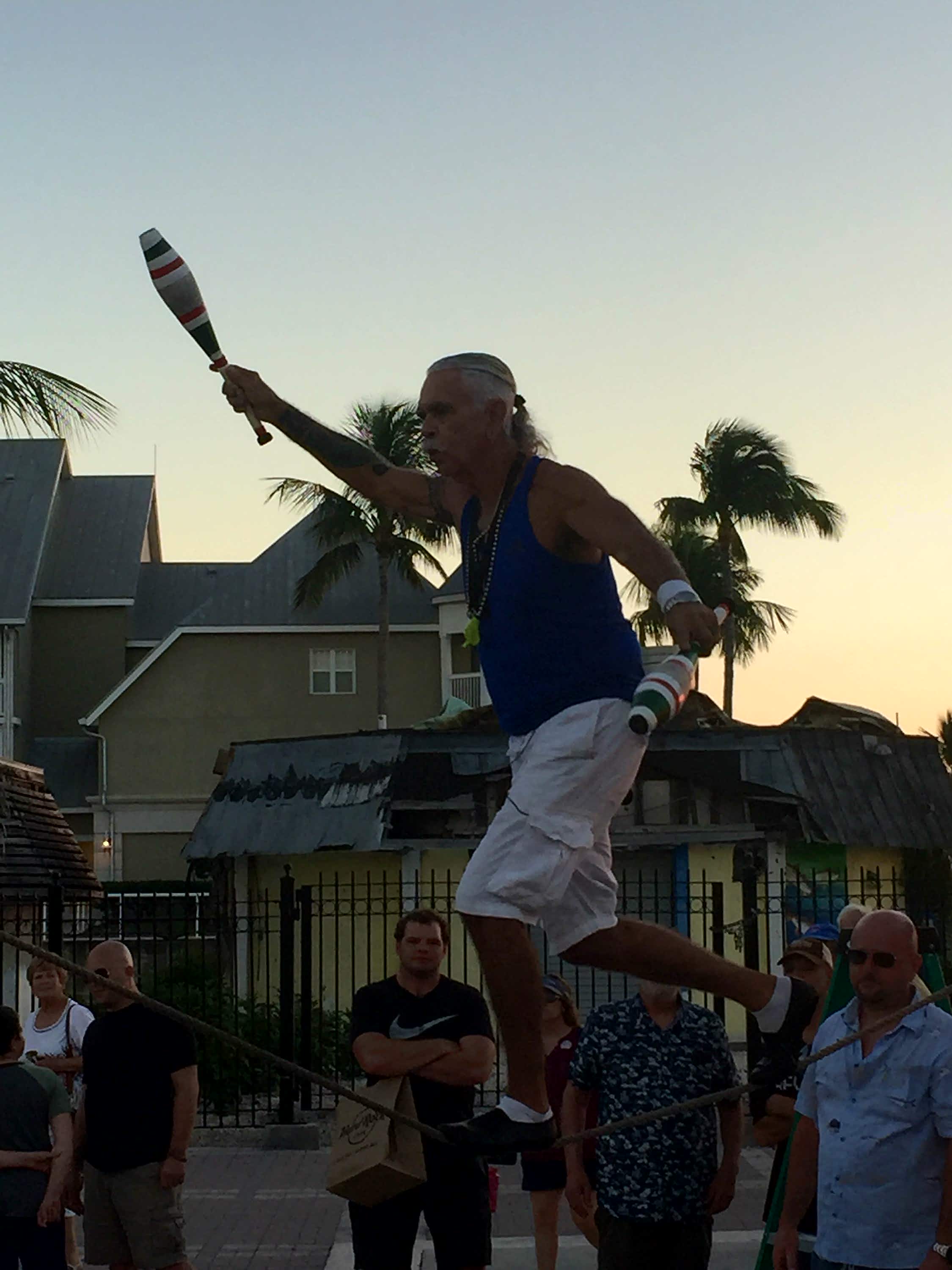 Mallory Square Street Performer