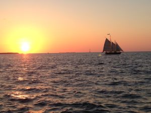 Sunset from a Sailing Ship is a Special Trip