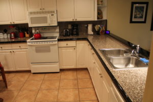 Full Kitchen with Granite Tile Counters